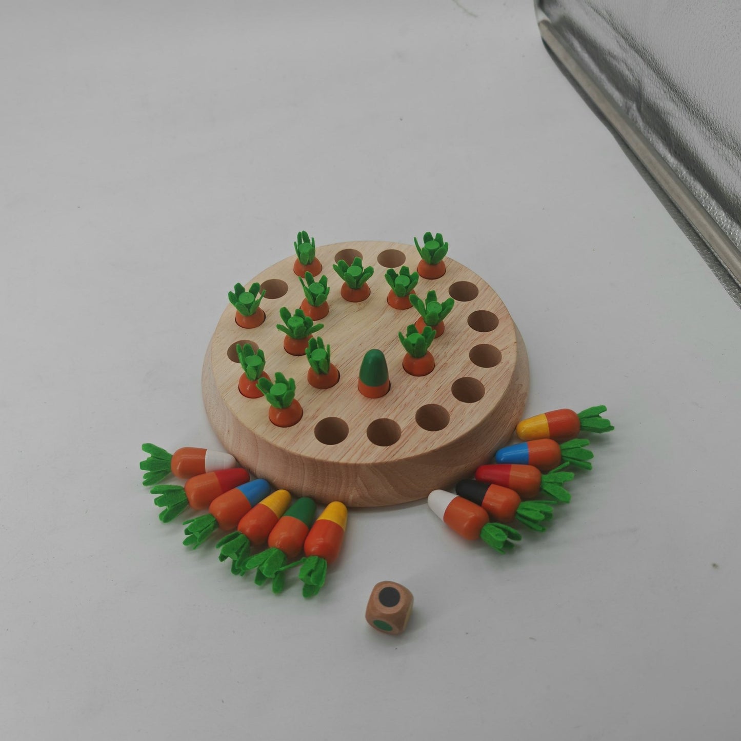 Colorful Solid Wood Carrot - Themed Memory Game - Yongjia County Jiaou Stationery Co., Ltd.