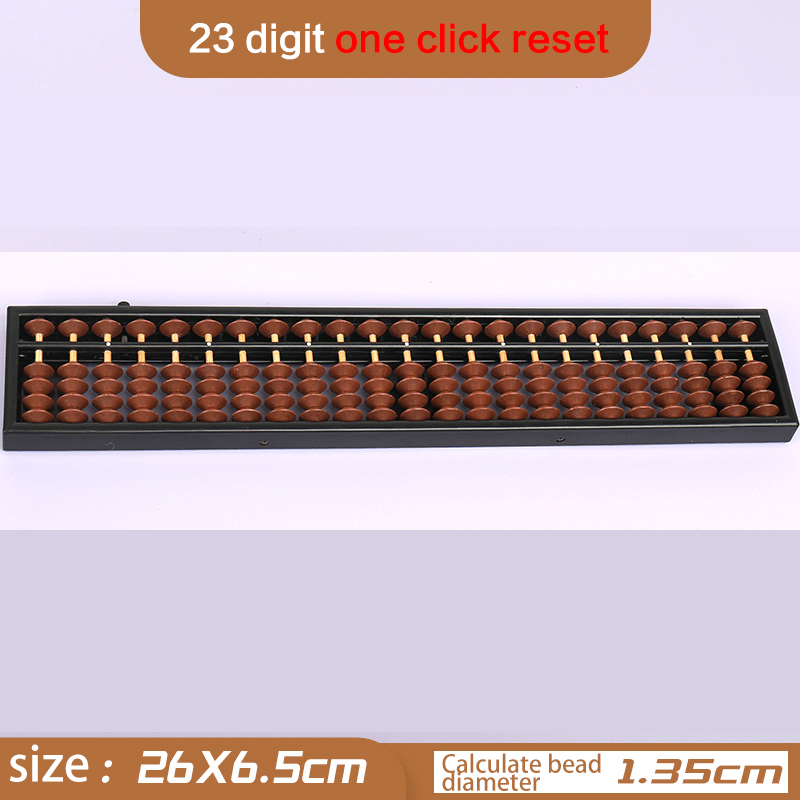 One Click Reset Abacus, Chinese Abacus, kids Toy - Yongjia County Jiaou Stationery Co., Ltd.