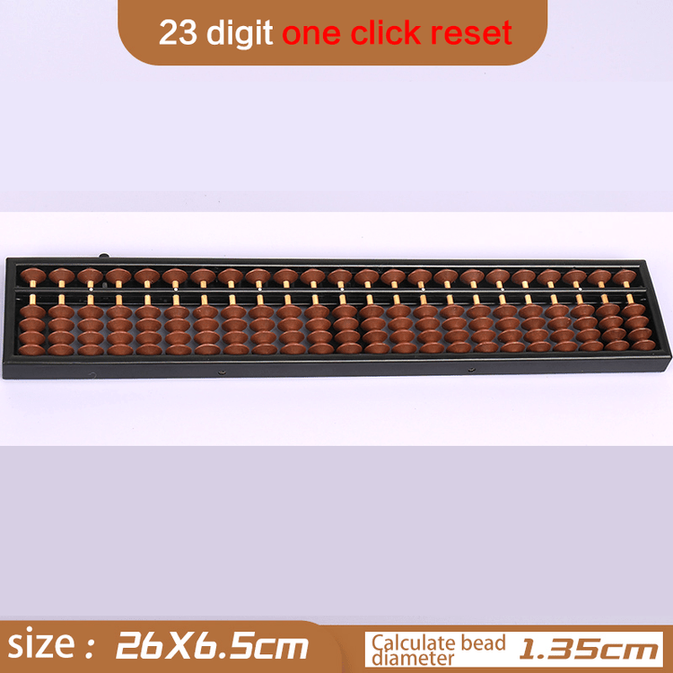 One Click Reset Abacus, Chinese Abacus, kids Toy - Yongjia County Jiaou Stationery Co., Ltd.