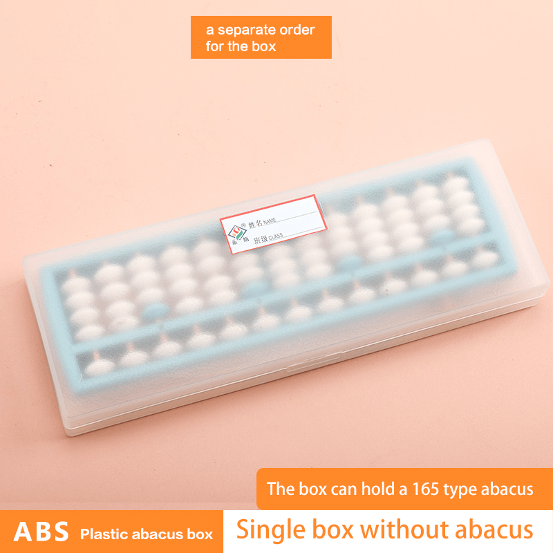 10 Pieces- 13Rod Wooden Abacus with One-Click Reset and Box–Educational Counting Tool white&blue - Yongjia County Jiaou Stationery Co., Ltd.