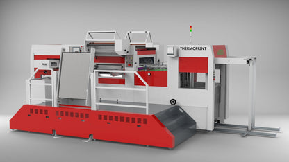 Fully automatic three vertical and two horizontal deep embossing hot stamping machine MD1060TYM(HS) - Yongjia County Jiaou Stationery Co., Ltd.