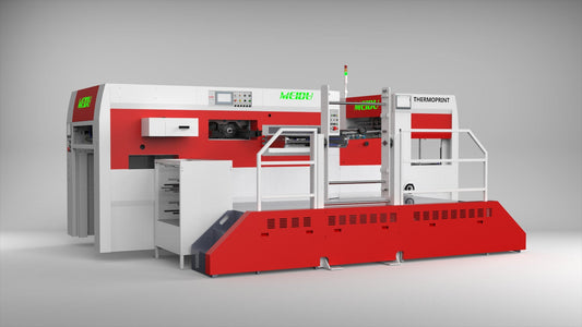 Fully automatic three vertical and two horizontal deep embossing hot stamping machine MD1060TYM(S) - Yongjia County Jiaou Stationery Co., Ltd.