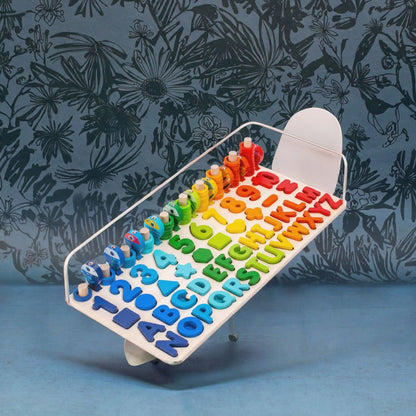 Montessori Educational Wood Puzzle for Kids Busy Math Fishing Preschool Jigsaw Board Box Packed Game - Yongjia County Jiaou Stationery Co., Ltd.