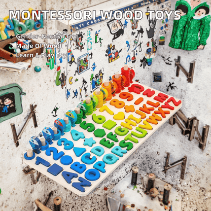 Montessori Educational Wood Puzzle for Kids Busy Math Fishing Preschool Jigsaw Board Box Packed Game - Yongjia County Jiaou Stationery Co., Ltd.