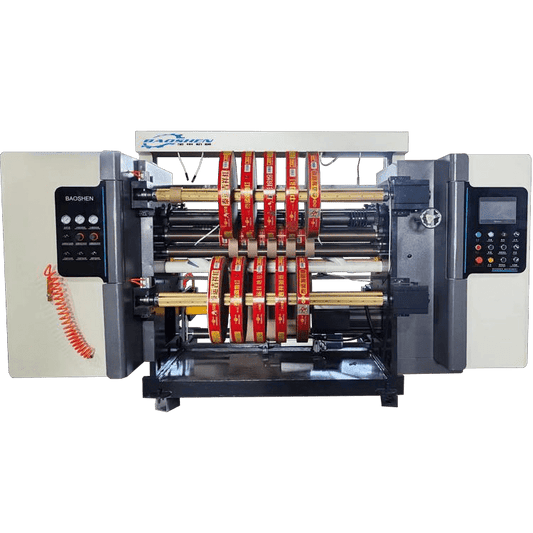 Vertical Reverse Square Slitting/cutting machine LS - S1 series(1100 - 1800) Three Servo motor - Yongjia County Jiaou Stationery Co., Ltd.